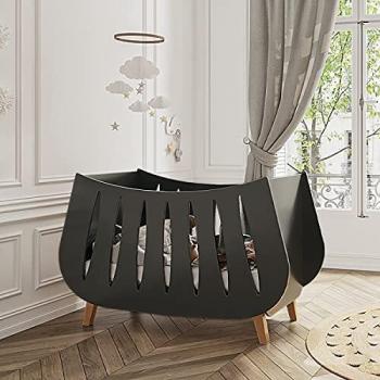 Trapèze bébés gris anthracite 60x120