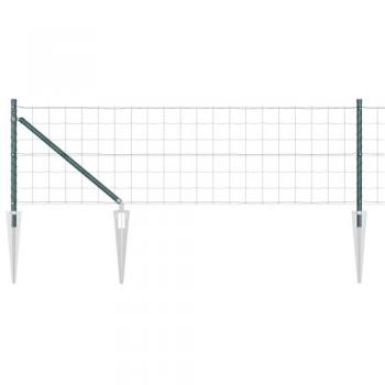 GreenGuard Steel Fence Set – 2 Units, 10 m long, 0.8 m high, Post Included