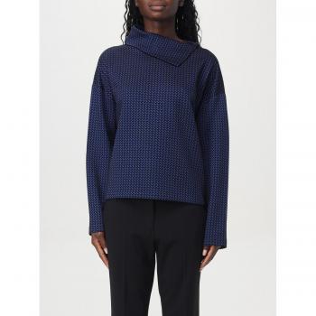 Sudadera Emporio Armani para Mujer con Cuello Estilizado