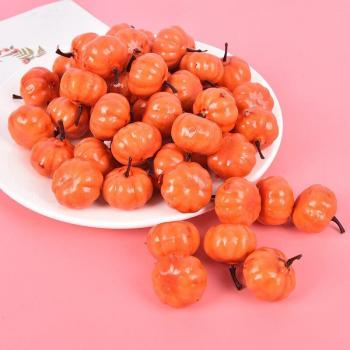 Mini Citrouilles Végétales Simulées 25 pièces