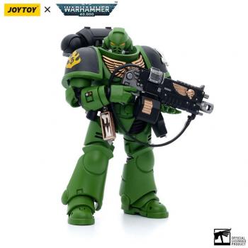 Figurine 40k – Salamander Intercesseur Haecule (1/18, 12 cm)