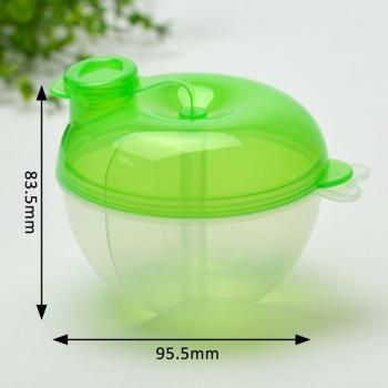 Rotary 3‑Layer Milk Powder Holder for Babies
