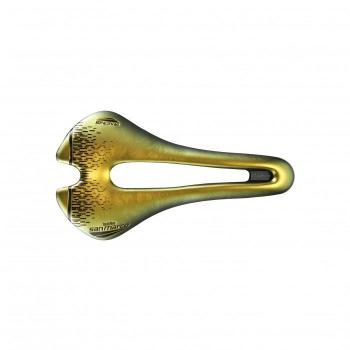 Sella San Marco Aspide Short Racing Saddle Iridescent Gold