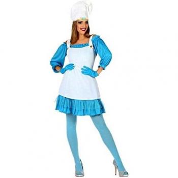 Disfraz de Duende Azul Talla M-L