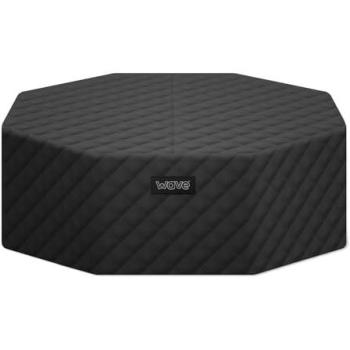 Black Thermal Octagonal 6‑Person Hot Tub Cover – Wave Spas Energy Save