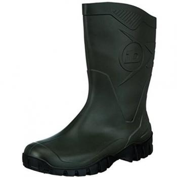 DUNLOP K580011 Botas Básicas con Caña y Suela de PVC Ocio Jardinería Agricultura