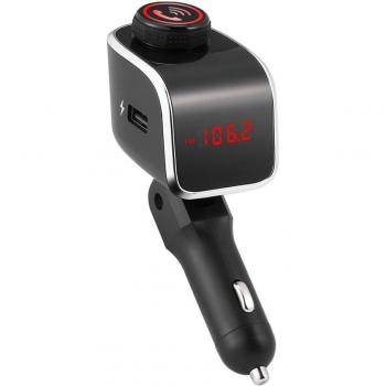 Reproductor de música FM para coche con cargador