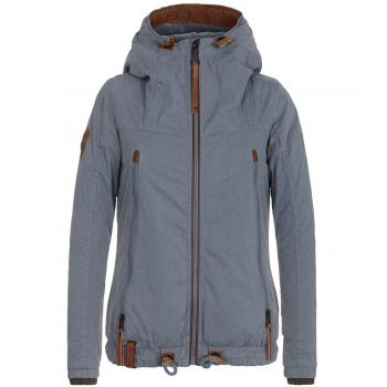 Naketo Damen-Jackenserie „Bleib Immer Mit Moral“ – BlueGrey
