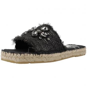 Sandales Vidorreta raphia cristal noir pour femme EU 38