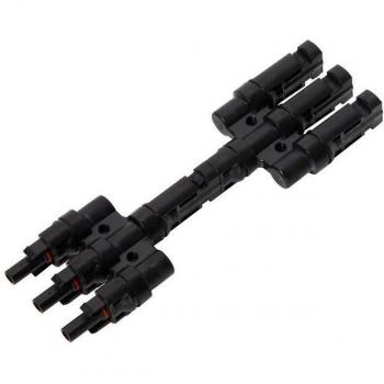 Zonnepaneel M/V Adapter 2 in 1/3 in 1/4 in 1/5 in 1/6 voor Parallelle Verbinding