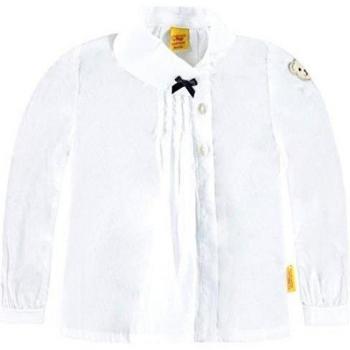Blusa Steiff 1/1 Arm Niños blanco