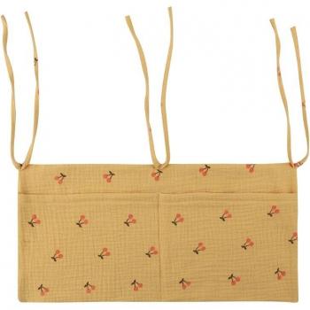 Windeltasche für das Babybett