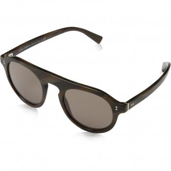 Men's D&G 0DG4306 50mm Sunglasses, Bordeaux and Brown Striped Design