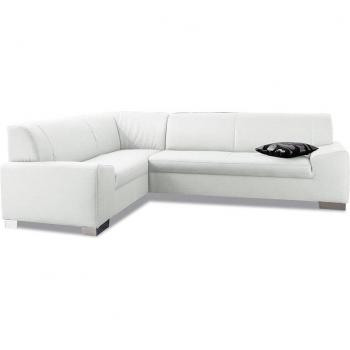 Alisson L‑Form Ecksofa (DOMO) – Bettfunktion inkl. langer Schenkel rechts