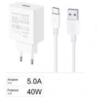 Cargador Maxtech 40W Supercharge USB-C