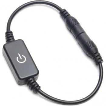Gradateur LED tactile 12V-24V 3A avec connecteur mâle/femelle