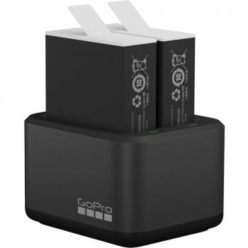 GoPro Dual Charger & Enduro Rechargeable Batteries