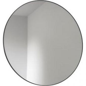 600mm Circular Mirror by Abode Mayar in Matt Black