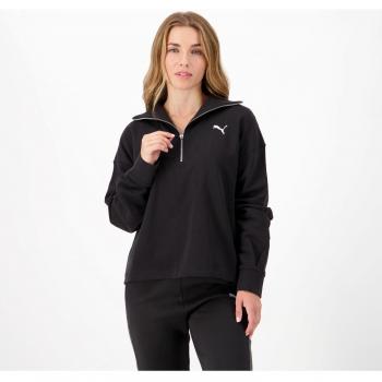 Sudadera Sin Capucha Mujer Puma 676005 01 Negro
