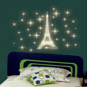 Pegatinas Parpadeantes Torre Eiffel Infantil