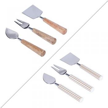 Couteaux Fromage Etawah – Trio Décoré Inox