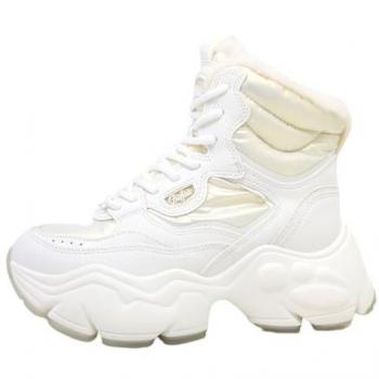 Buffalo Sneaker Binary Snow Lace Up White / Mermaid EU 38 (Snow)