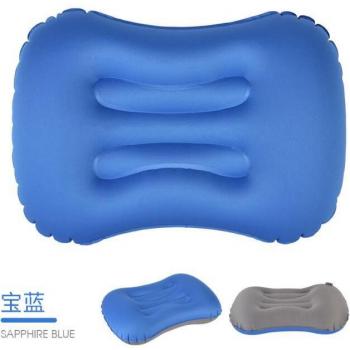Almohada inflable de viaje para la espalda