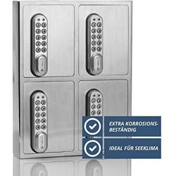 Chiavi Guard 4 Compartimenti Inox