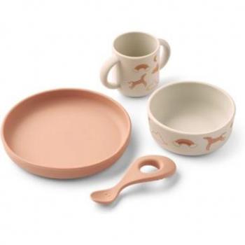 Liewood Vivi Dream Ecru Pack à Manger en Silicone