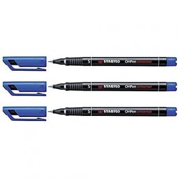 OHPen universal, permanent, M, blau, Strichbreite 1,0mm