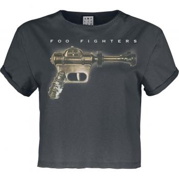 Foo Fighters Amplified Charcoal Ray Gun T‑Shirt