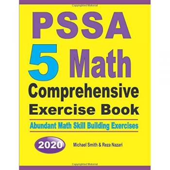 PSSA 5 Math Comprehensive Exercise Book: Abundant Math Skill Building Exercises