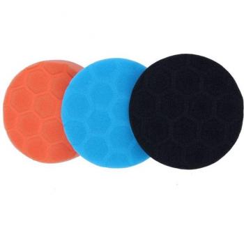 3x Hex-Logic Buff Polishing Pad Bundle for Auto Care