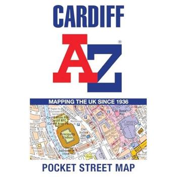 Cardiff A-Z Pocket Street Map