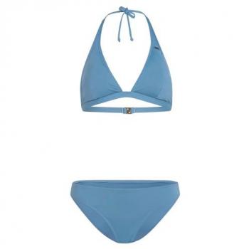 Essentials Marga Cruz Bikini Set Azul Ahumado