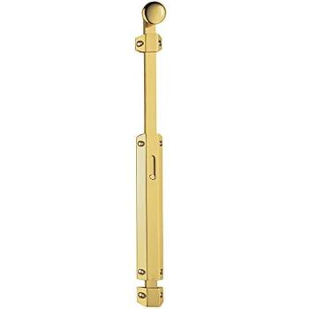 Heavy Duty 355x36mm Extended Surface-Mounted Flat Door Lock – Polished Finish
