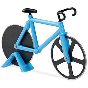 Blauer Pizzaschneider von Relaxdays für den Fahrradgebrauch