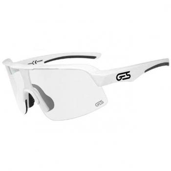 Gafas de Sol GES Omega con Montura Blanca y Lentes Polarizadas