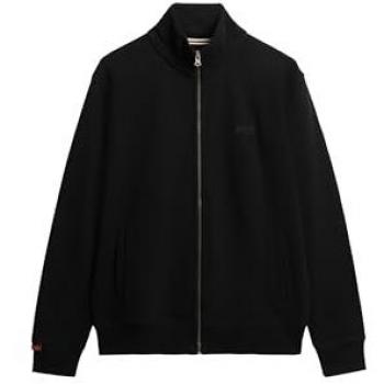 Felpa Superdry Essential Logo Zip Nero