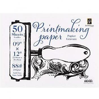 Richeson 12x9 inches Printmaking Paper 88# 50 Sheets