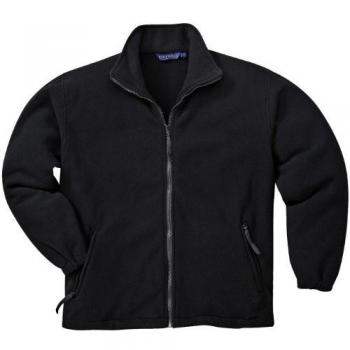 Aran Fleece Jacket (Black)