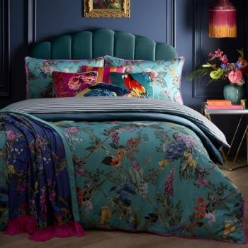 Teal Cotswald Fantasia Duvet Cover Set