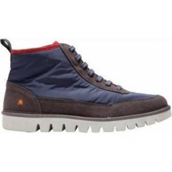 Zapatillas Planas Casual Ontario Azul Art
