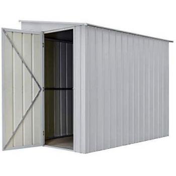 Globel Wand-Zierde Gerätehaus 58, Silber metallic