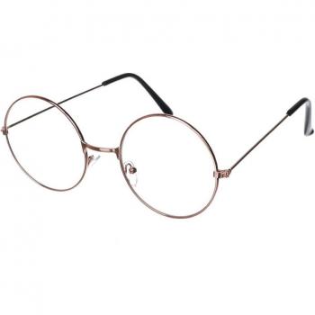 Gafas de Sol Redondas con Montura Transparente