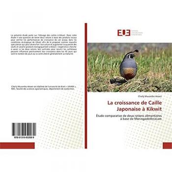 La croissance de Caille Japonaise à Kikwit