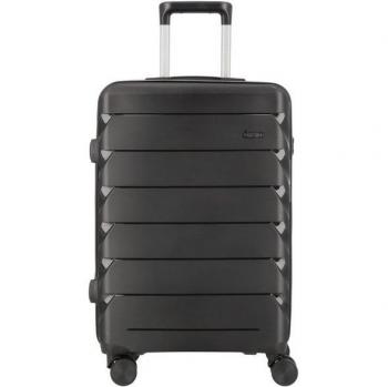 D&n 4100 Travel Trolley M 64 cm Black