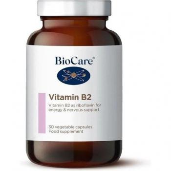 BioCare Vitamin B2 30 Capsules