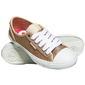 Sneaker Superdry Low PRO Infilare Donna Giallo Antique Gold Glitter 40 EU
