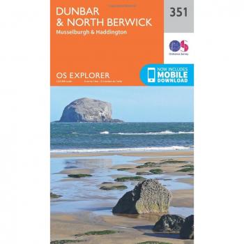 Ordnance Survey Map of Dunbar & North Berwick